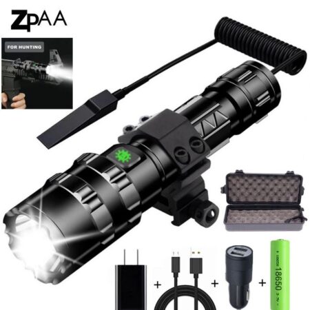 ZPAA Tactical USB Rechargeable Flashlight