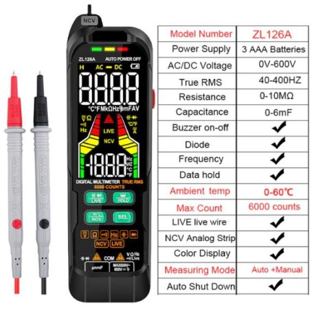 ZLJJ USB Multimeter ZL128B