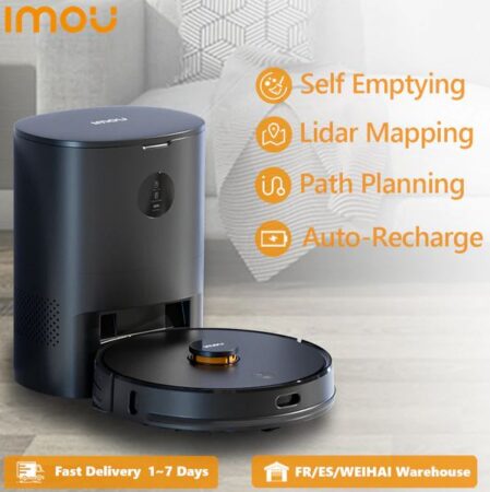 IMOU Robotic Self-empty Vacuum Cleaner